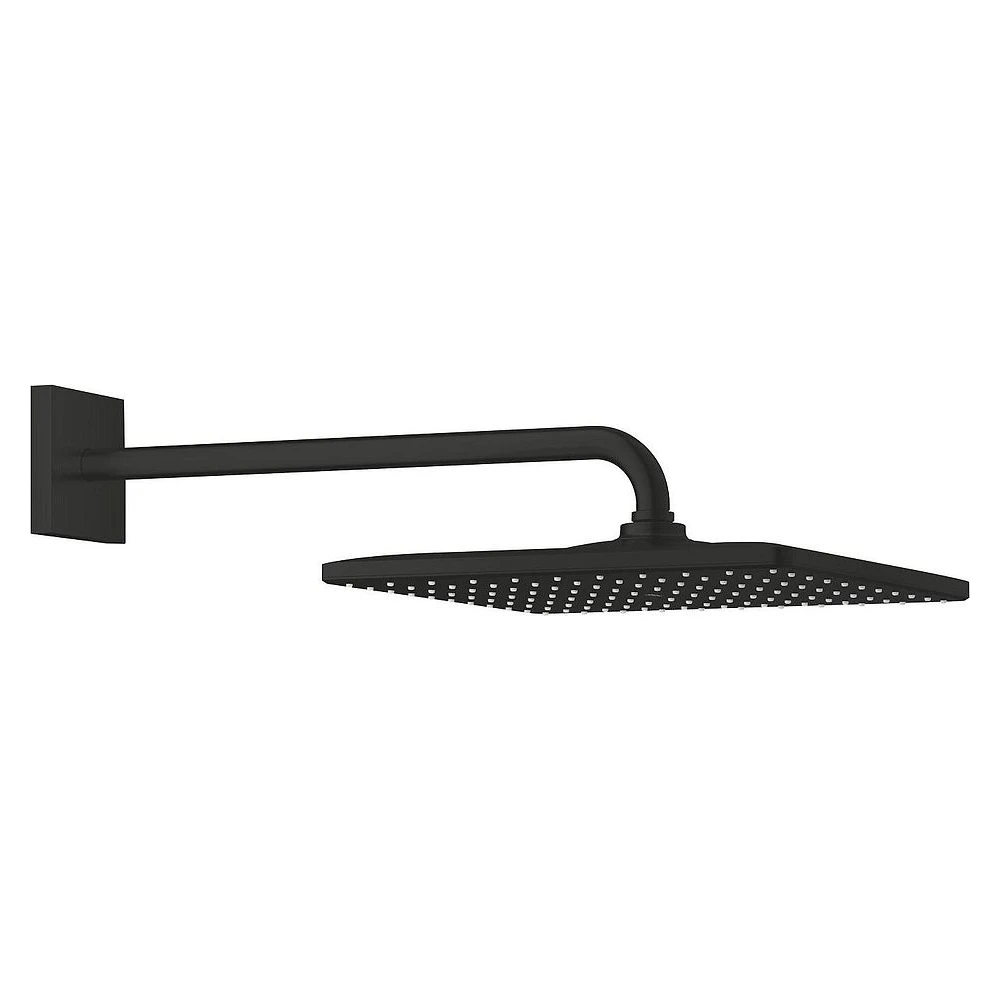 Grohe Rainshower Mono Cube Siyah 31 Cm Duvar Tepe Duşu Seti