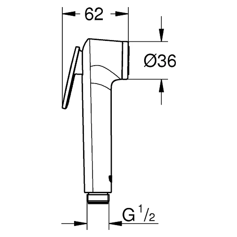 Grohe Tempesta-F Krom Taharet Spreyi 2