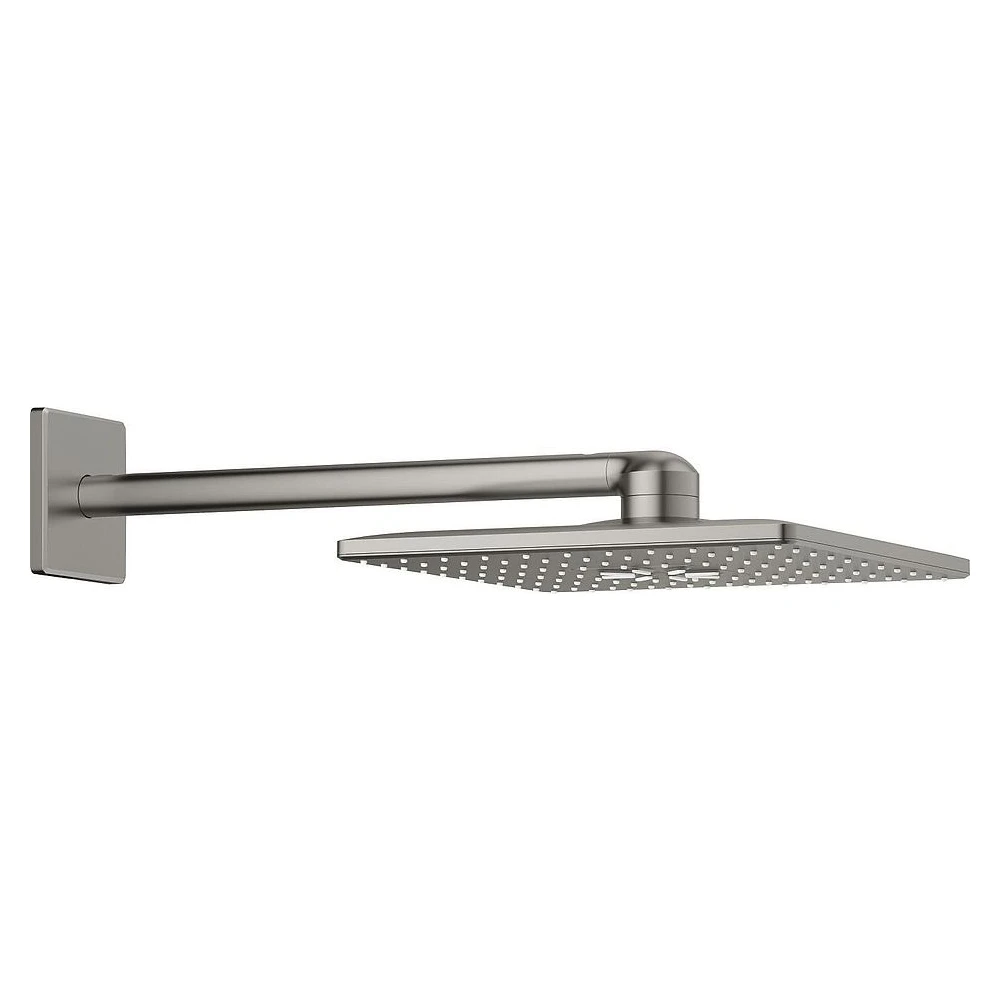 Grohe SmartActive Cube Çelik 31 Cm 2 Akışlı Tepe Duşu Seti