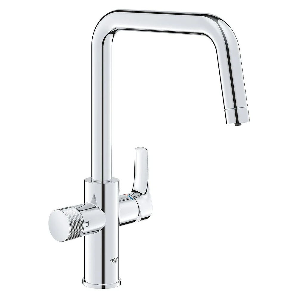 Grohe Blue Pure Eurosmart Krom Filtreli Eviye Bataryası