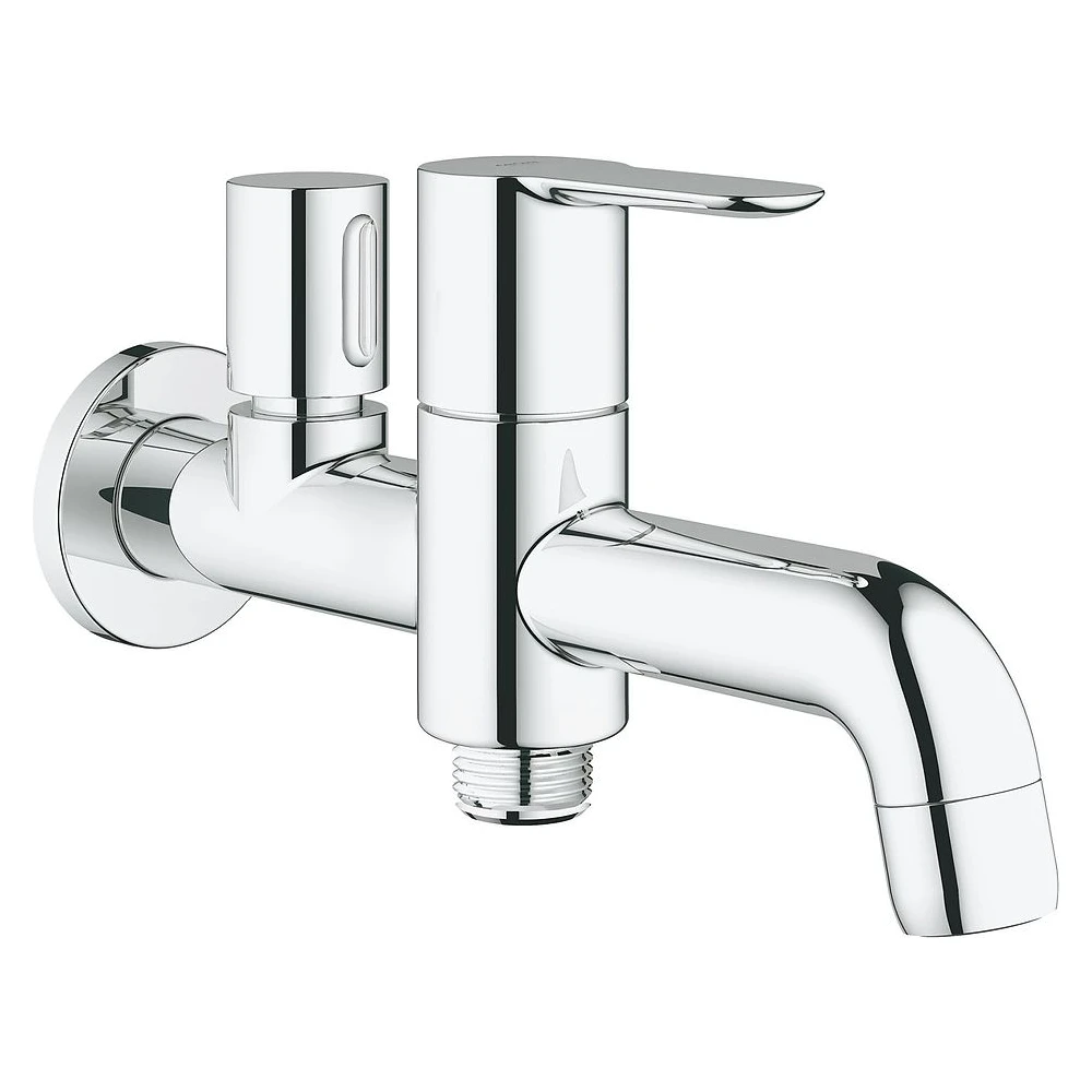 Grohe BauEdge Krom Duvardan Lavabo Musluğu 20284000