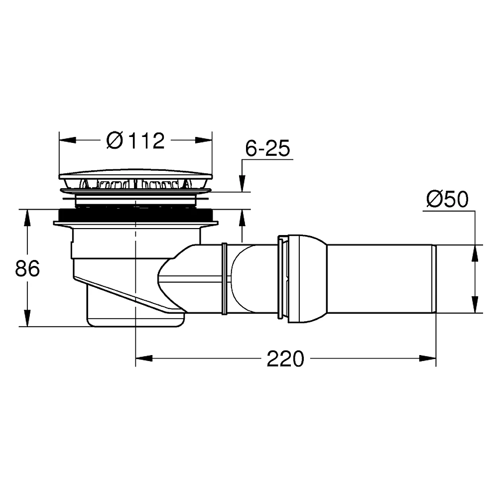 Grohe Duş Teknesi Gider Seti 49534000 2