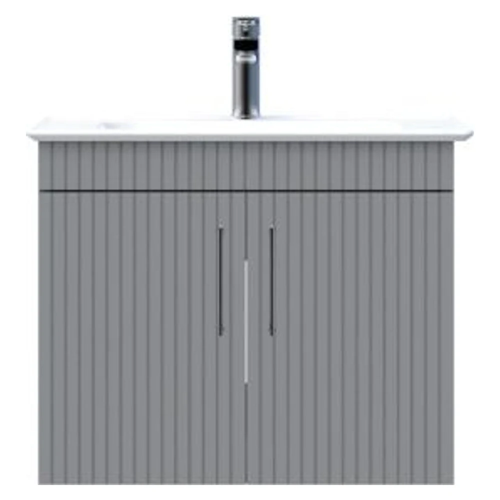 Creavit E10 65 Cm Gri Kapaklı Lavabo Dolabı