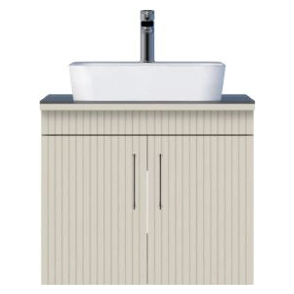Creavit E10 65 Cm Dafne Kapaklı Cam Tezgah Lavabo Dolabı