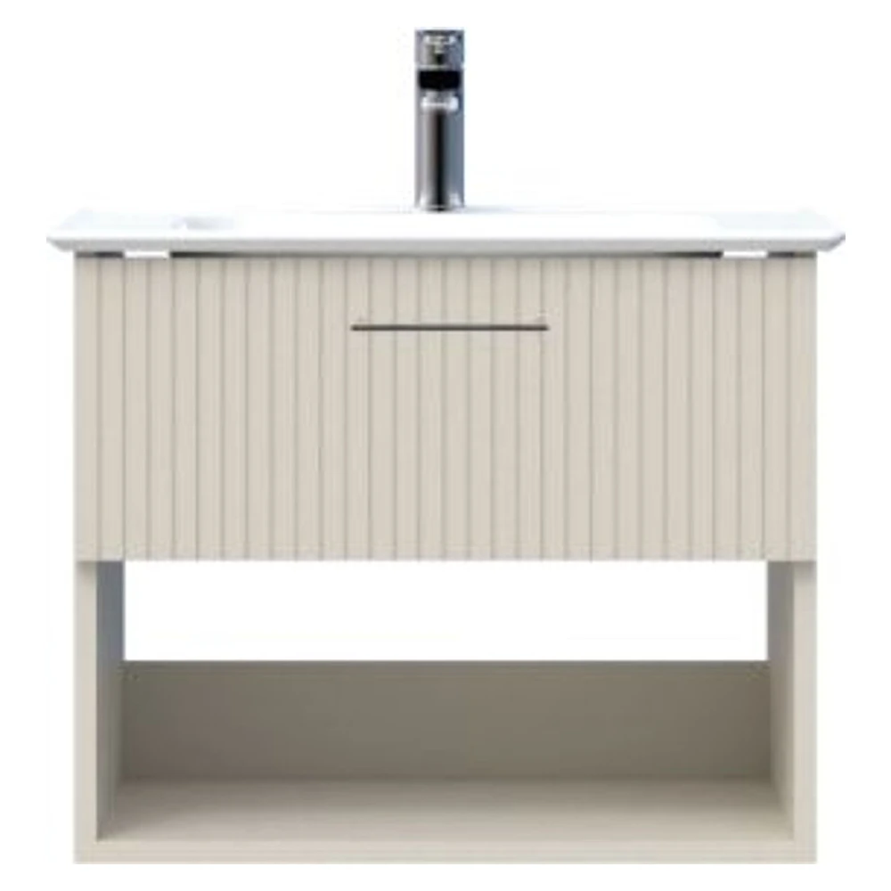 Creavit E10 65 Cm Dafne Çekmeceli Raflı Lavabo Dolabı