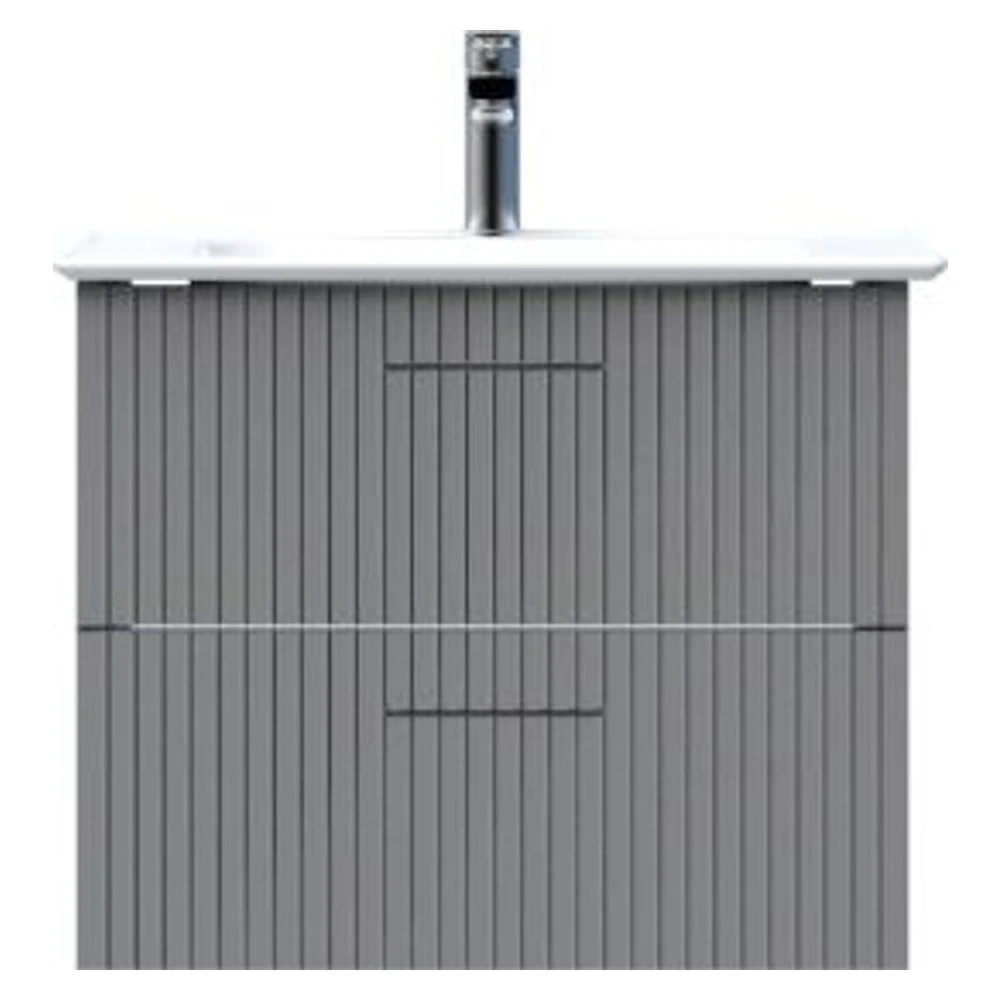 Creavit E10 65 Cm Gri 2 Çekmeceli Lavabo Dolabı