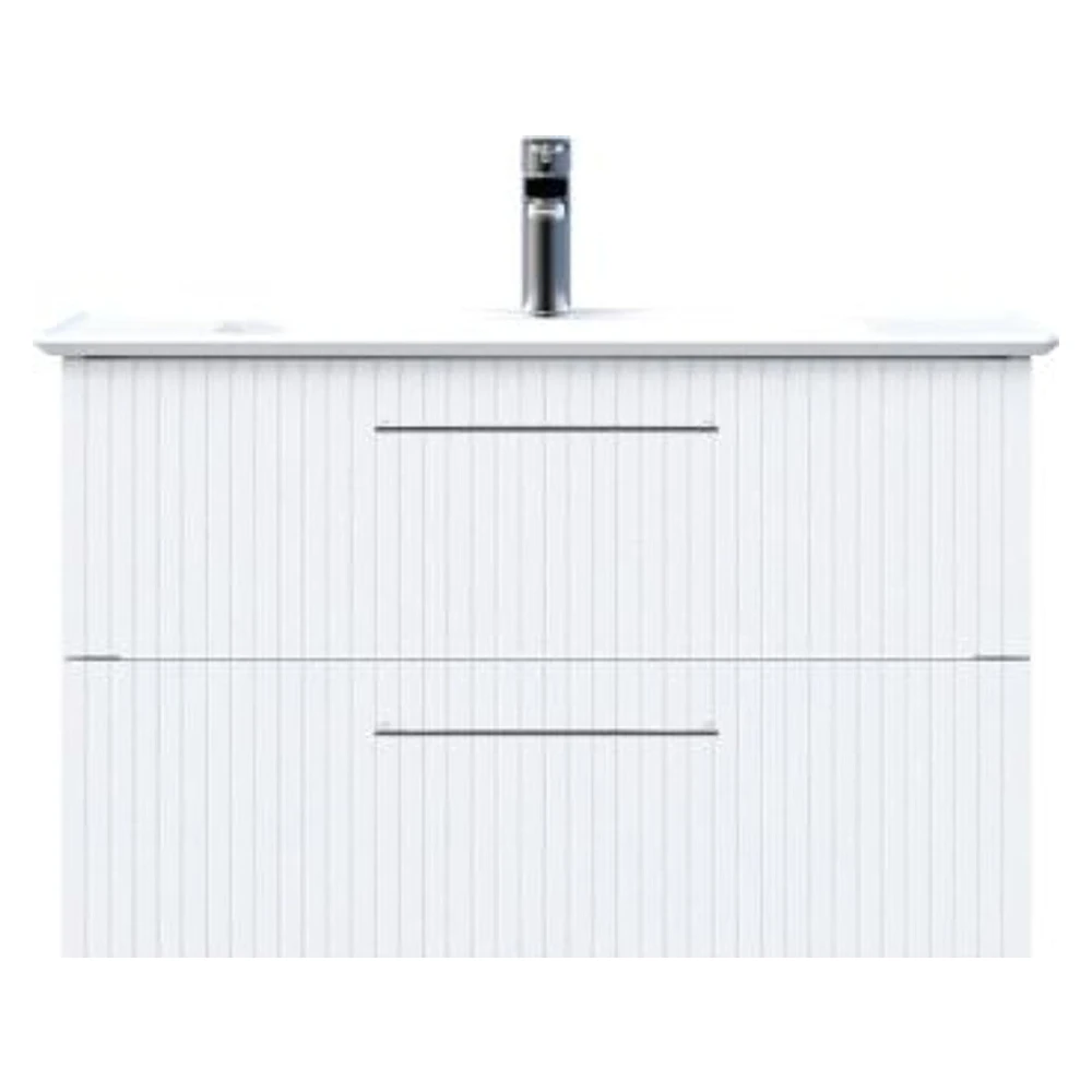 Creavit E10 85 Cm Beyaz 2 Çekmeceli Lavabo Dolabı
