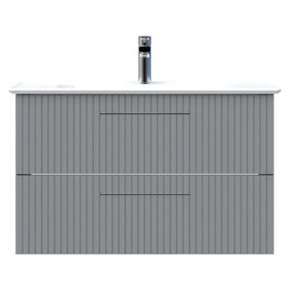 Creavit E10 85 Cm Gri 2 Çekmeceli Lavabo Dolabı