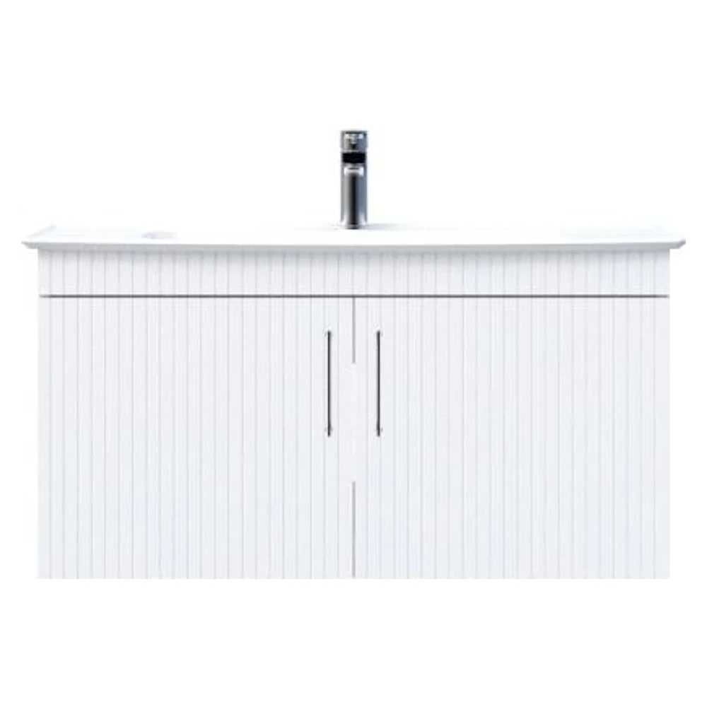 Creavit E10 100 Cm Beyaz Kapaklı Lavabo Dolabı