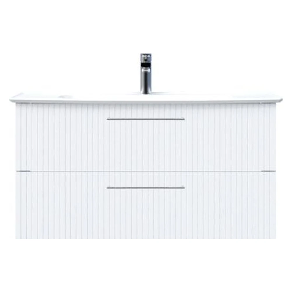 Creavit E10 100 Cm Beyaz 2 Çekmeceli Lavabo Dolabı