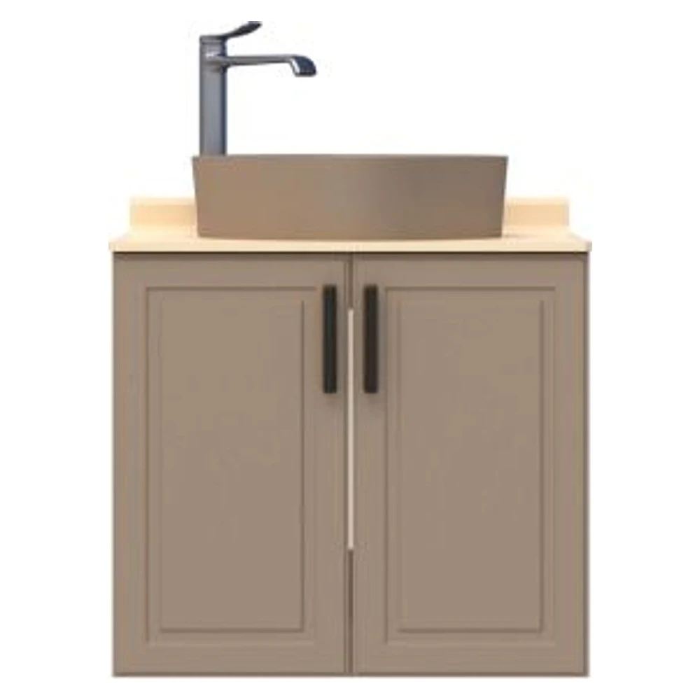 Creavit Perra 60 Cm Latte Kapaklı Lavabo Dolabı
