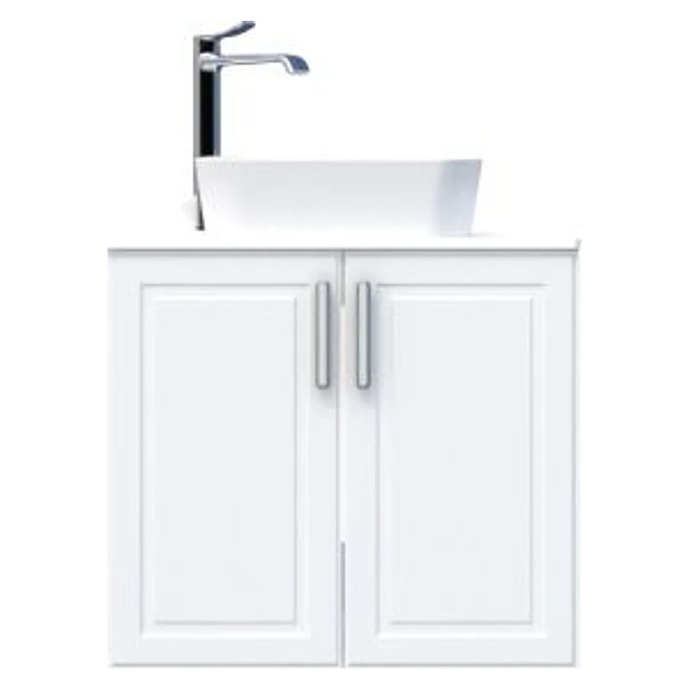 Creavit Perra 60 Cm Beyaz Kapaklı Lavabo Dolabı