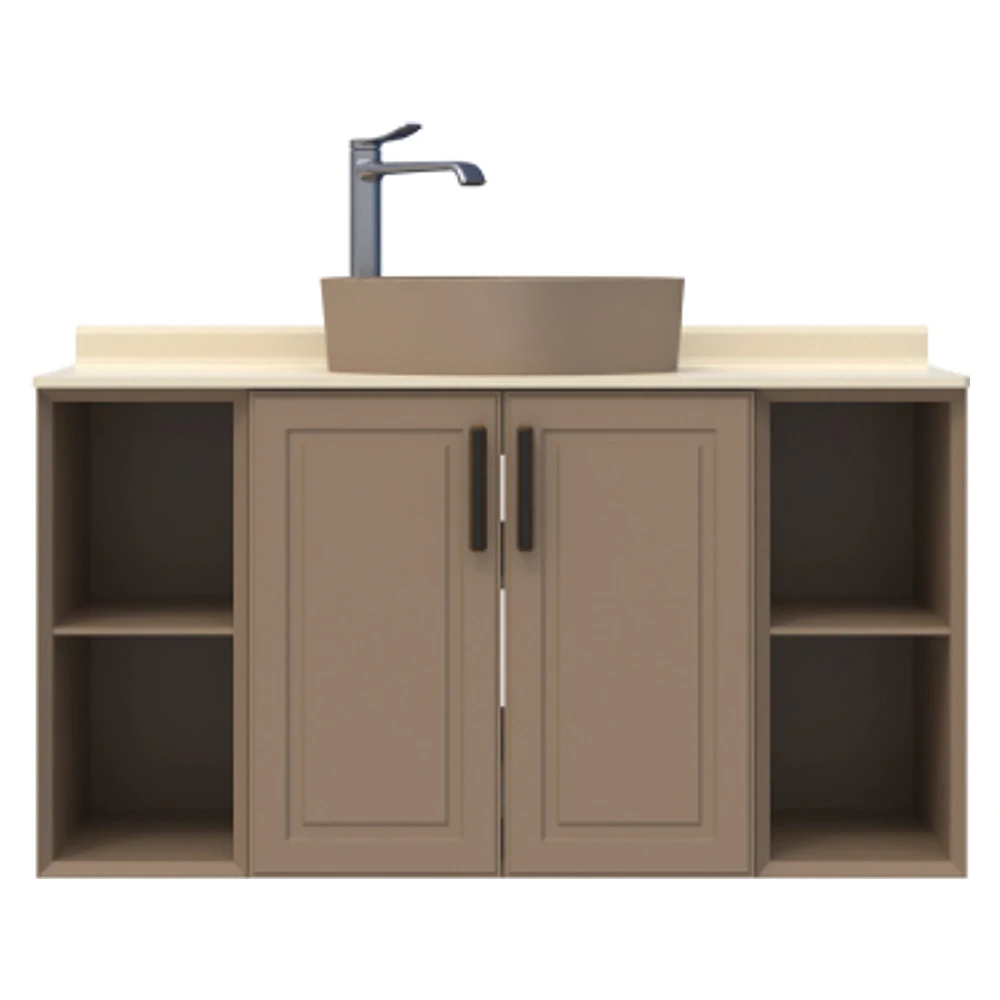 Creavit Perra 25+60+25 Cm Latte Kapaklı Lavabo Dolabı