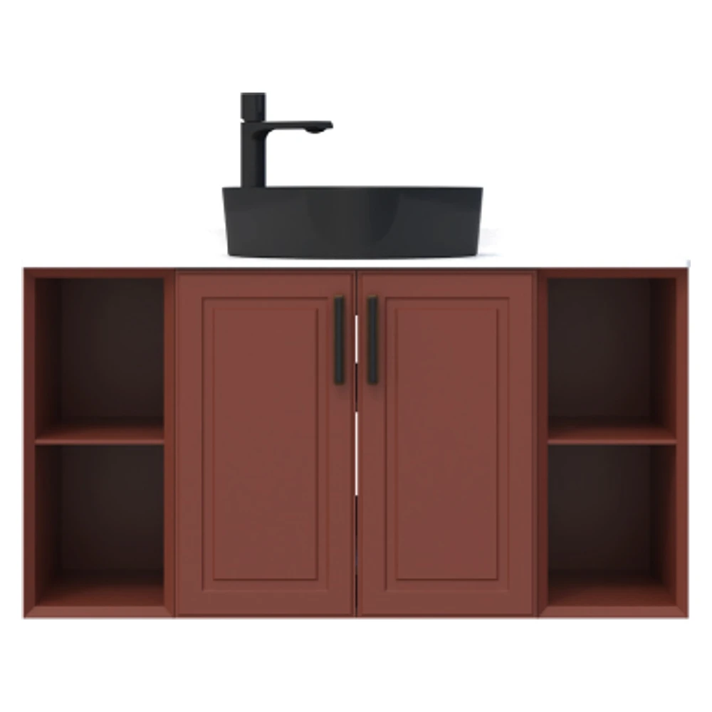 Creavit Perra 25+60+25 Cm Tarçın Kapaklı Lavabo Dolabı