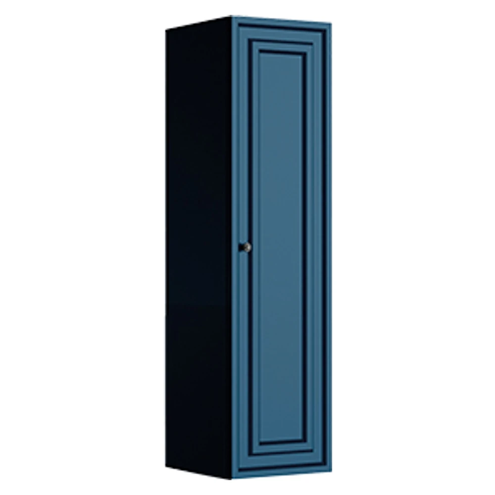 Creavit Kayra 130 Cm Mat Safir Mavi Boy Dolabı