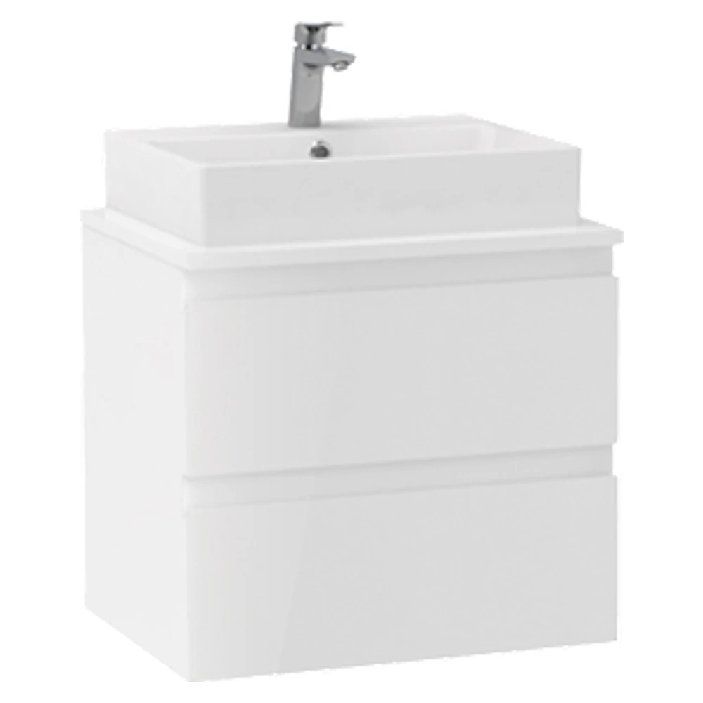 Creavit Alinda 60 Cm Parlak Beyaz Lavabo Dolabı