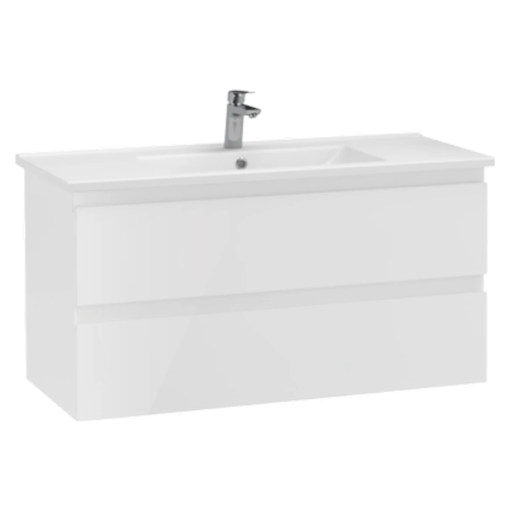Creavit Alinda 100 Cm Parlak Beyaz Lavabo Dolabı