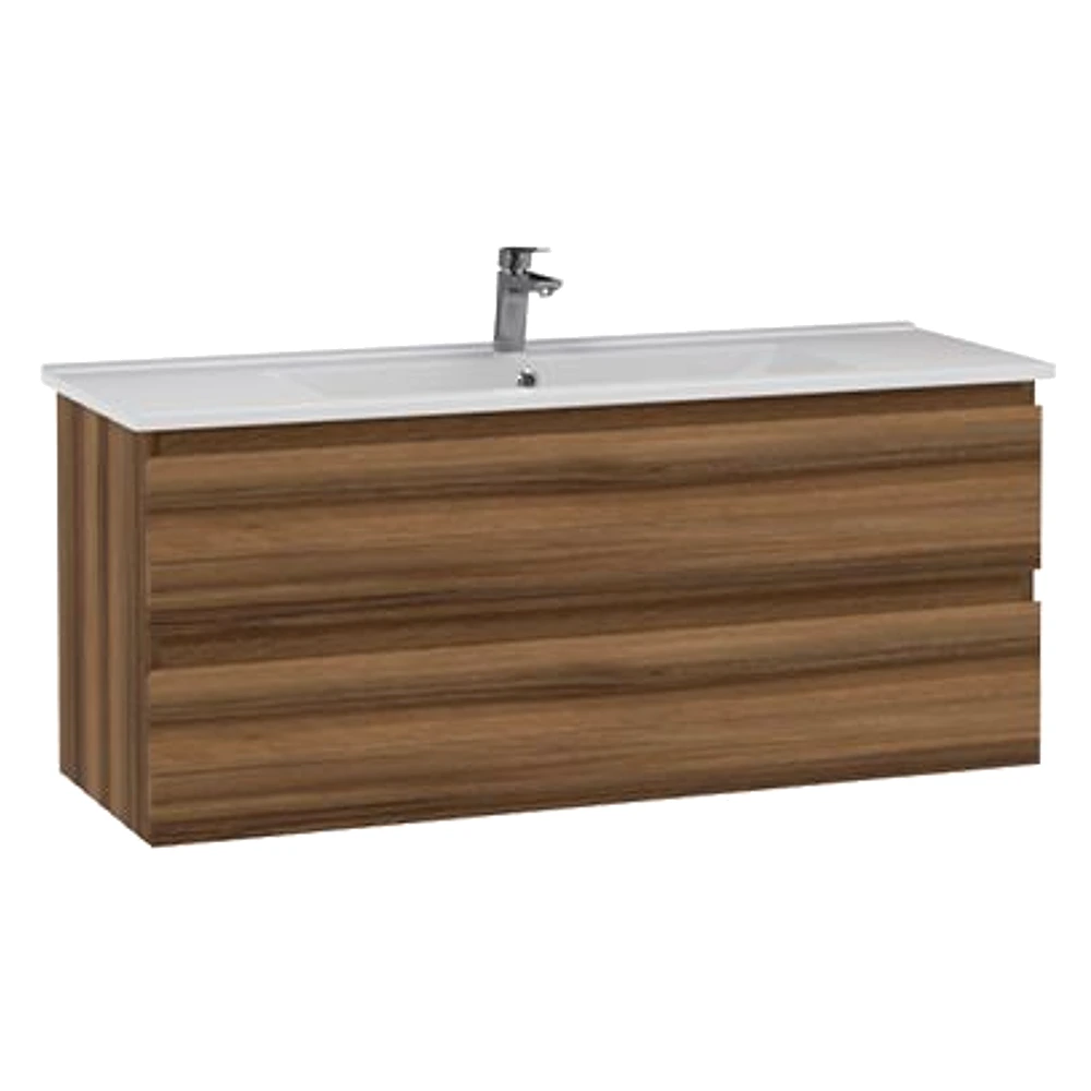 Creavit Alinda 120 Cm Açık Ceviz Lavabo Dolabı