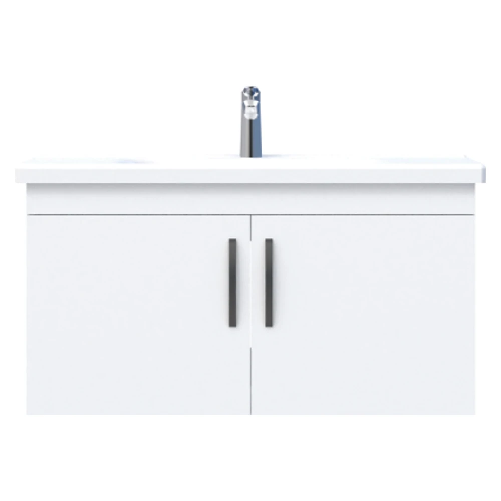 Creavit D20 100 Cm Beyaz Kapaklı Lavabo Dolabı