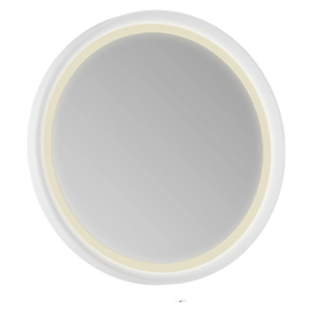 Creavit Patara 60 Cm Mat Beyaz Yuvarlak LED Ayna