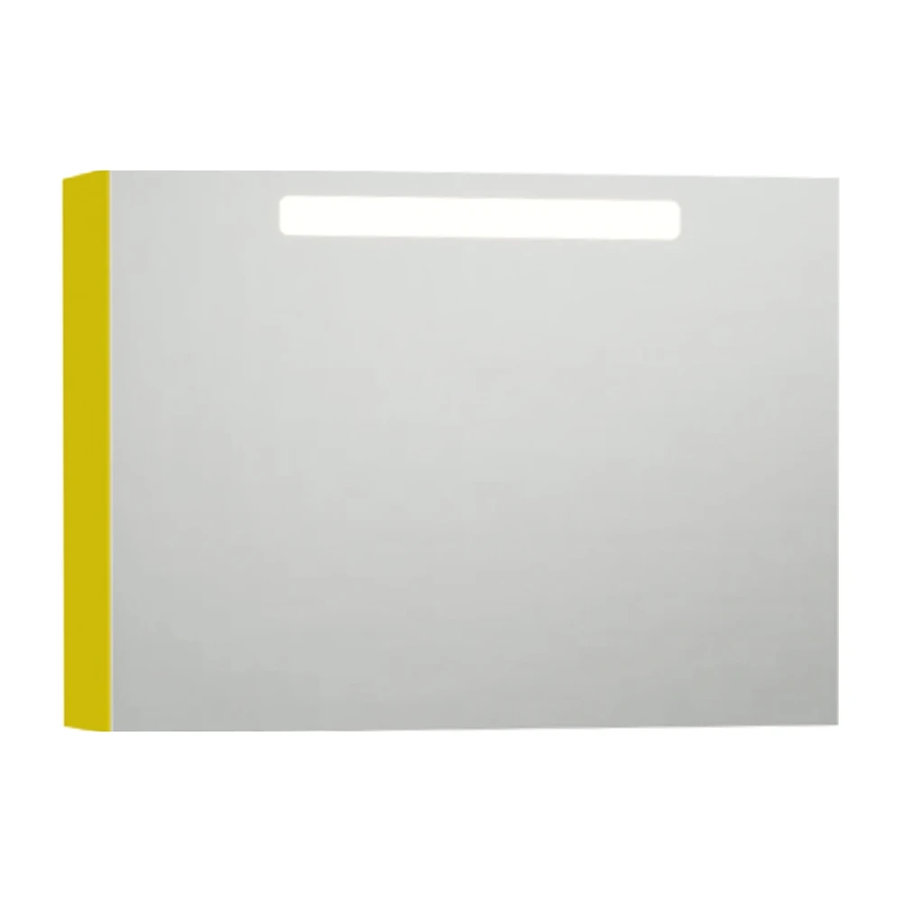Creavit Recta 85 Cm Amber Sarı LED Aynalı Dolap