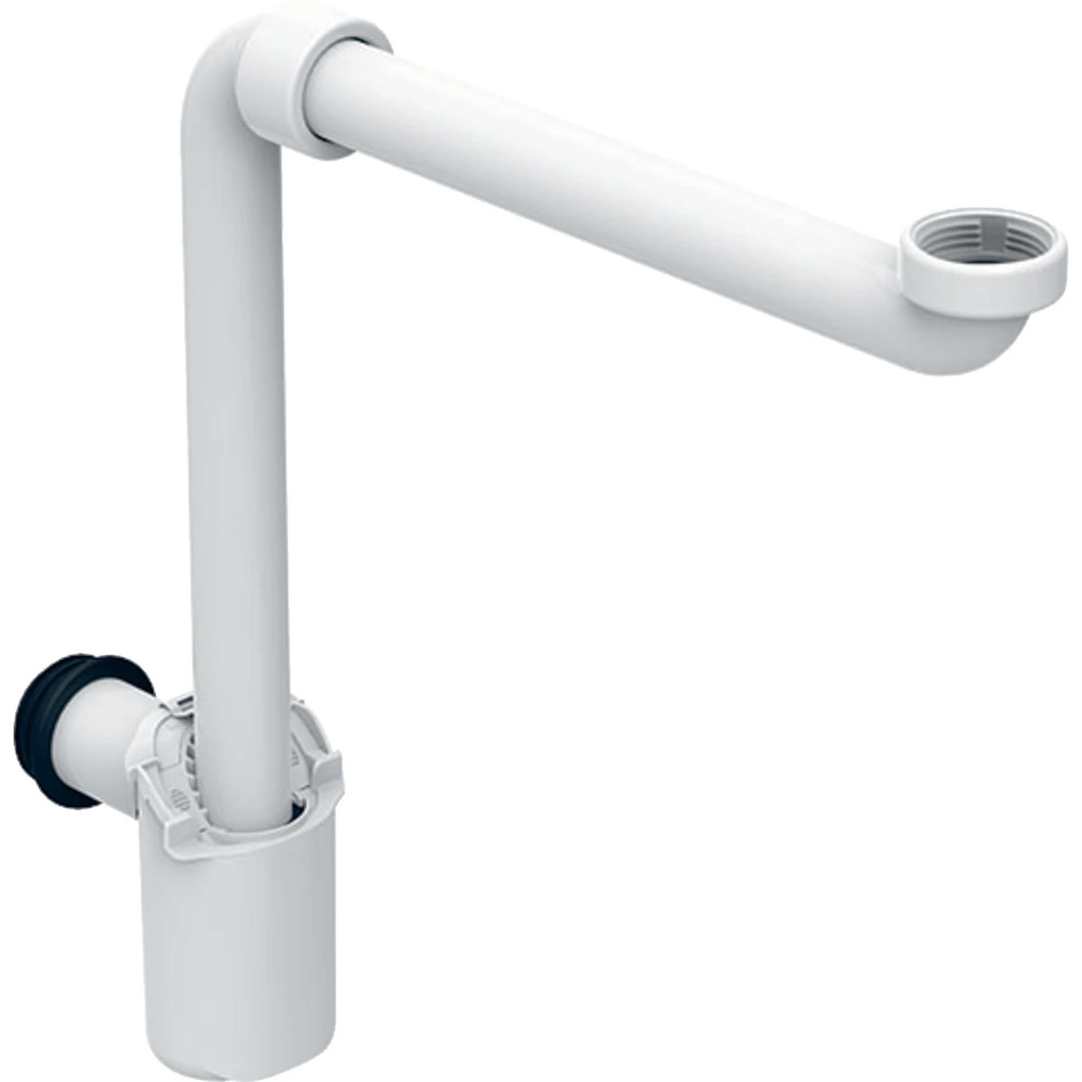 Geberit Yer Tasarruflu Lavabo Sifonu, Beyaz