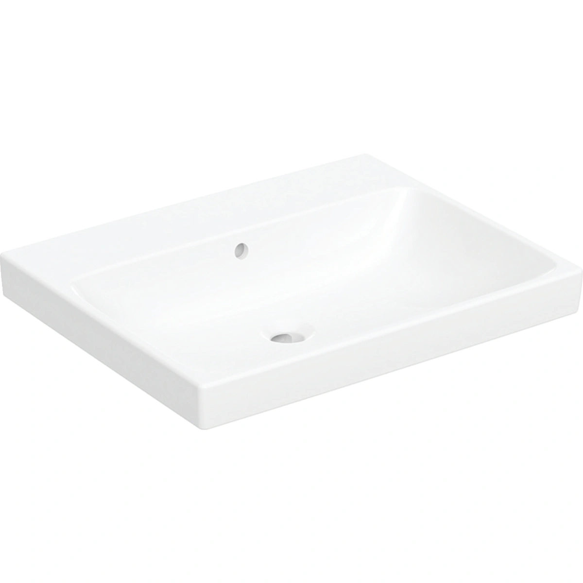 Geberit Aniara 60,5x48,5 cm Lavabo, Taşma Delikli