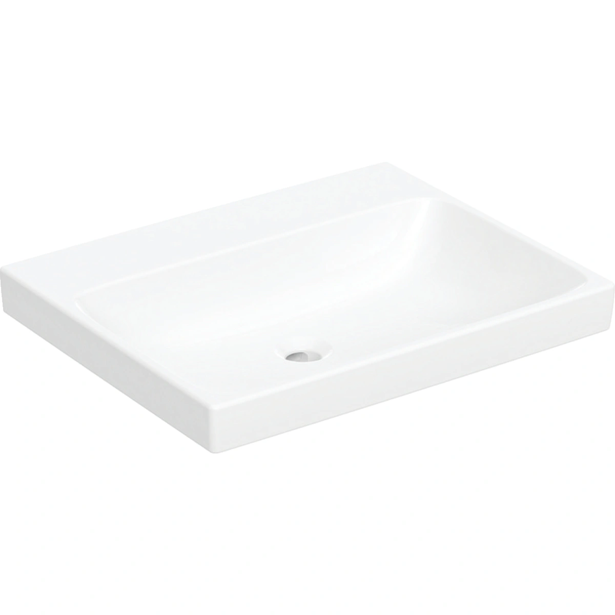 Geberit Aniara 60,5x48,5 cm Lavabo, Taşma Deliksiz