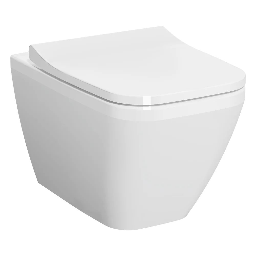 Vitra Integra Square 54 Cm Gizli Montajlı Beyaz Asma Klozet