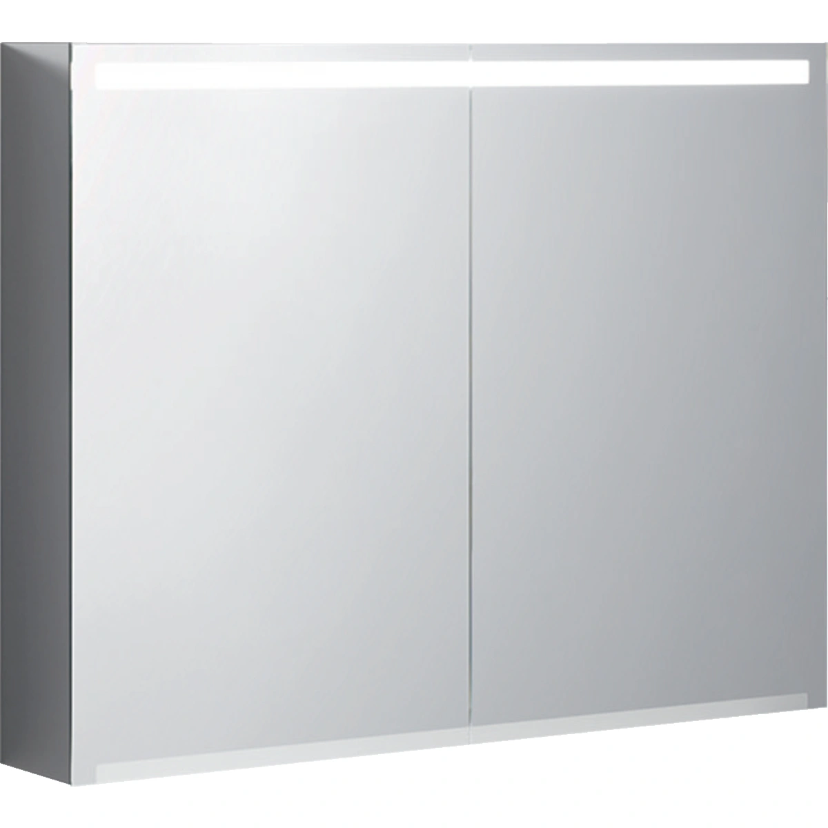 Geberit Option 90 cm Aydınlatmalı Aynalı Dolap, Çift Kapılı