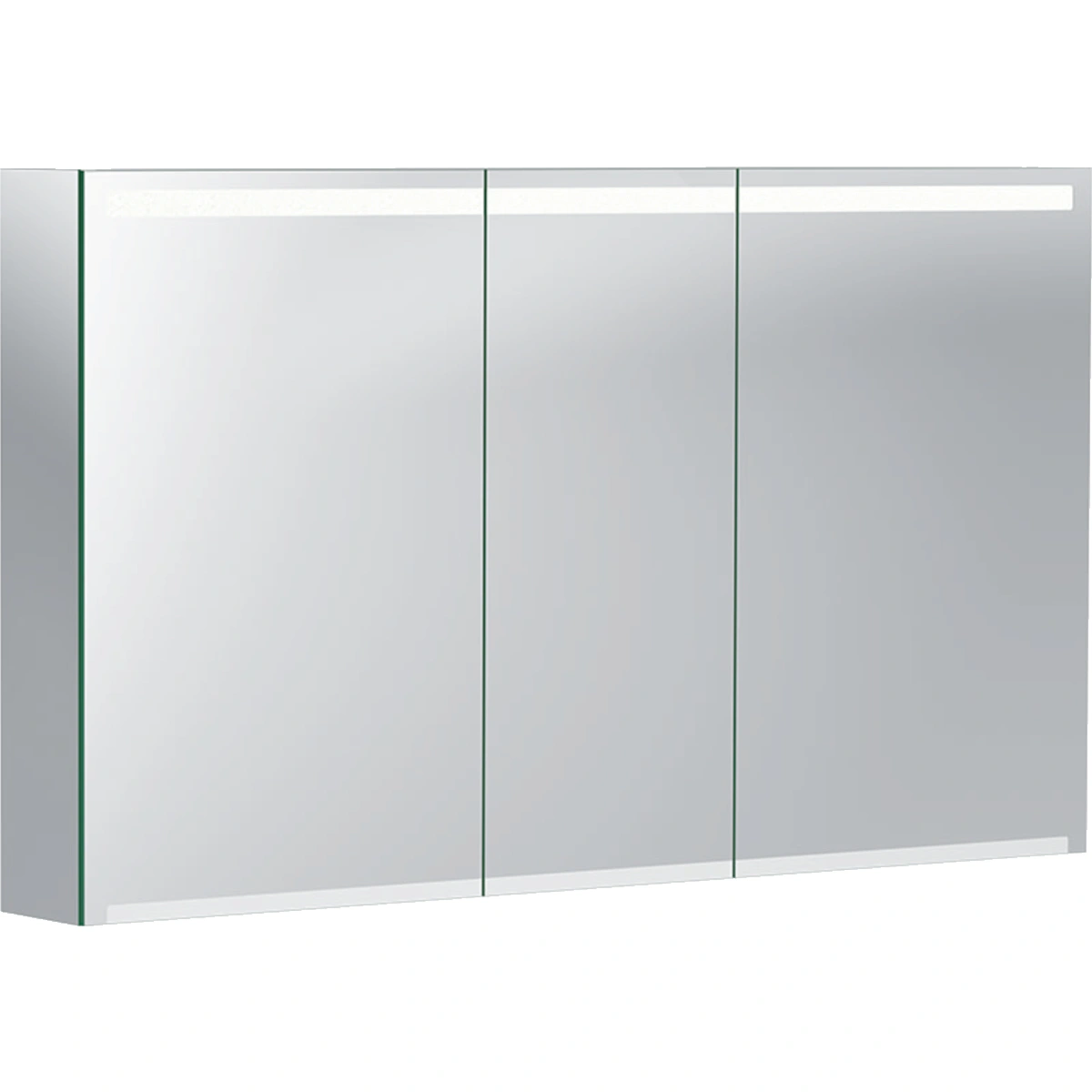 Geberit Option 120 cm Aydınlatmalı Aynalı Dolap, Üç Kapılı