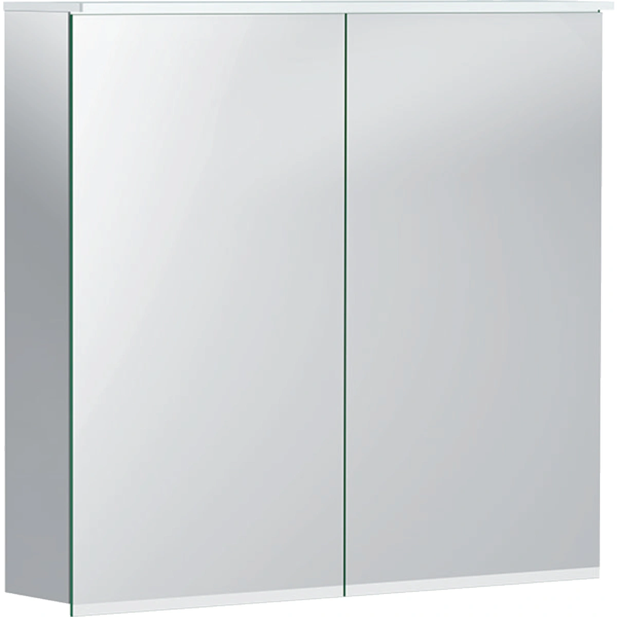 Geberit Option Plus 75 cm Aydınlatmalı Aynalı Dolap, Çift Kapılı