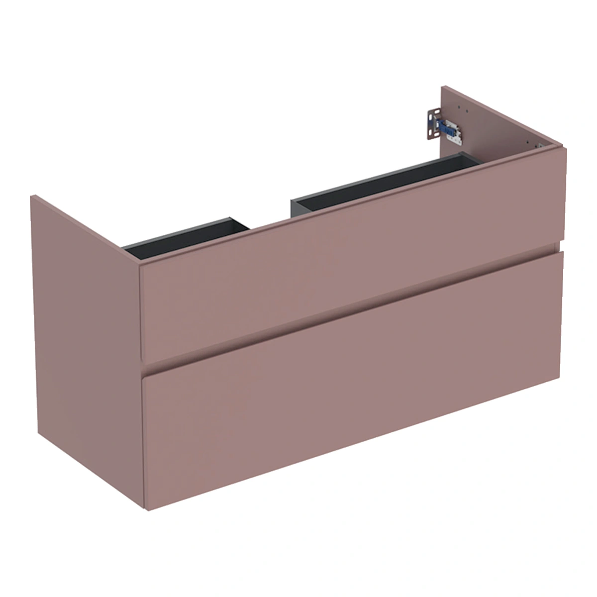 Geberit Aniara 120 cm Aniara Kırmızısı Çift Çekmeceli Lavabo Dolabı