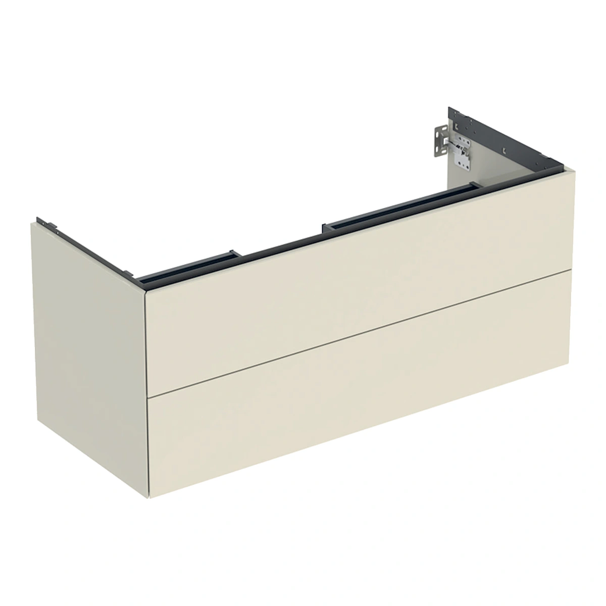 Geberit ONE 120 cm Kum Grisi Çift Çekmeceli Lavabo Dolabı