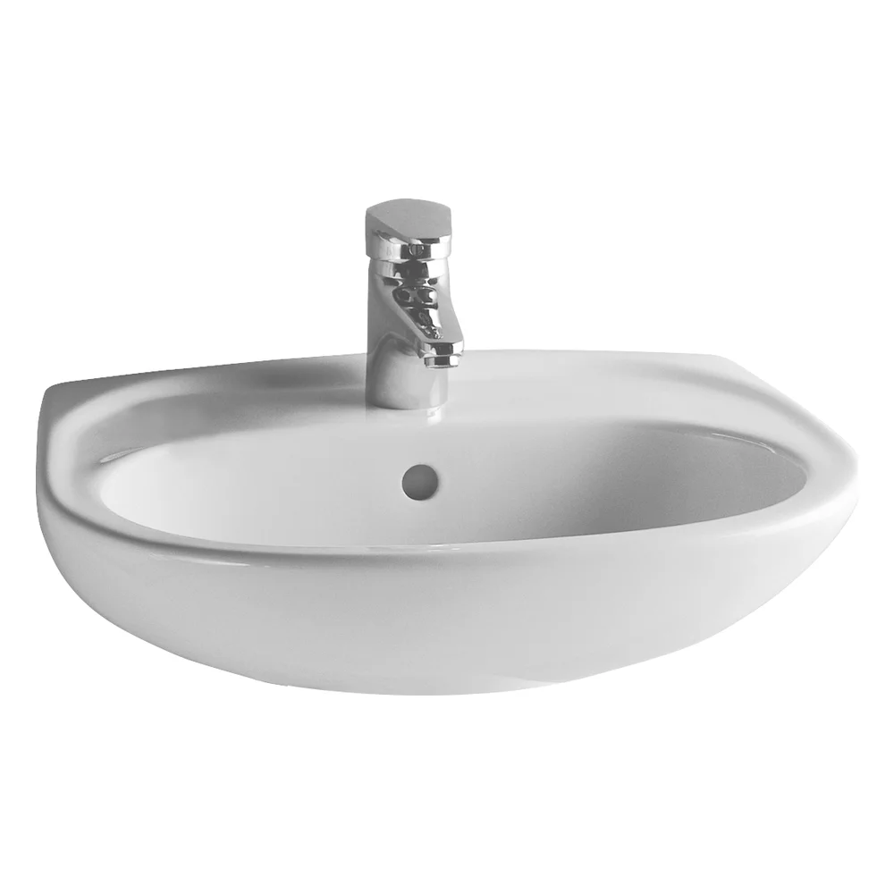 Vitra Norm 60 Cm Beyaz Lavabo ve Kolon Ayak Takımı