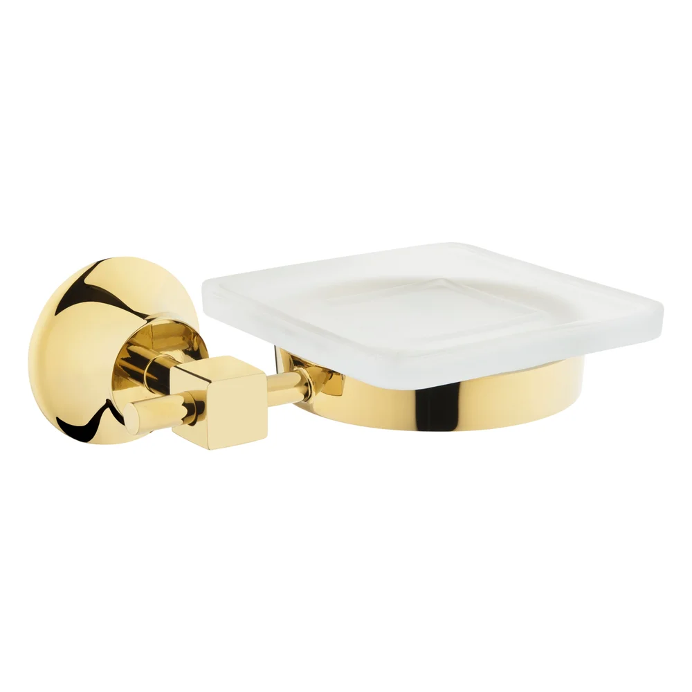Vitra Juno Classic Altın Cam Sabunluk