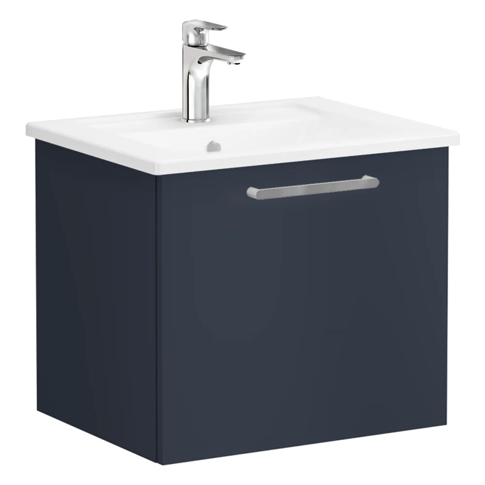 Vitra Root Flat 60 Cm Lacivert Tek Çekmeceli Lavabo Dolabı