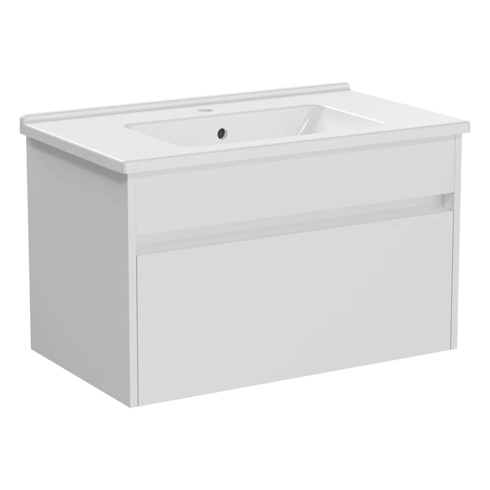 Vitra S30 80 Cm Beyaz Tek Çekmeceli Lavabo Dolabı
