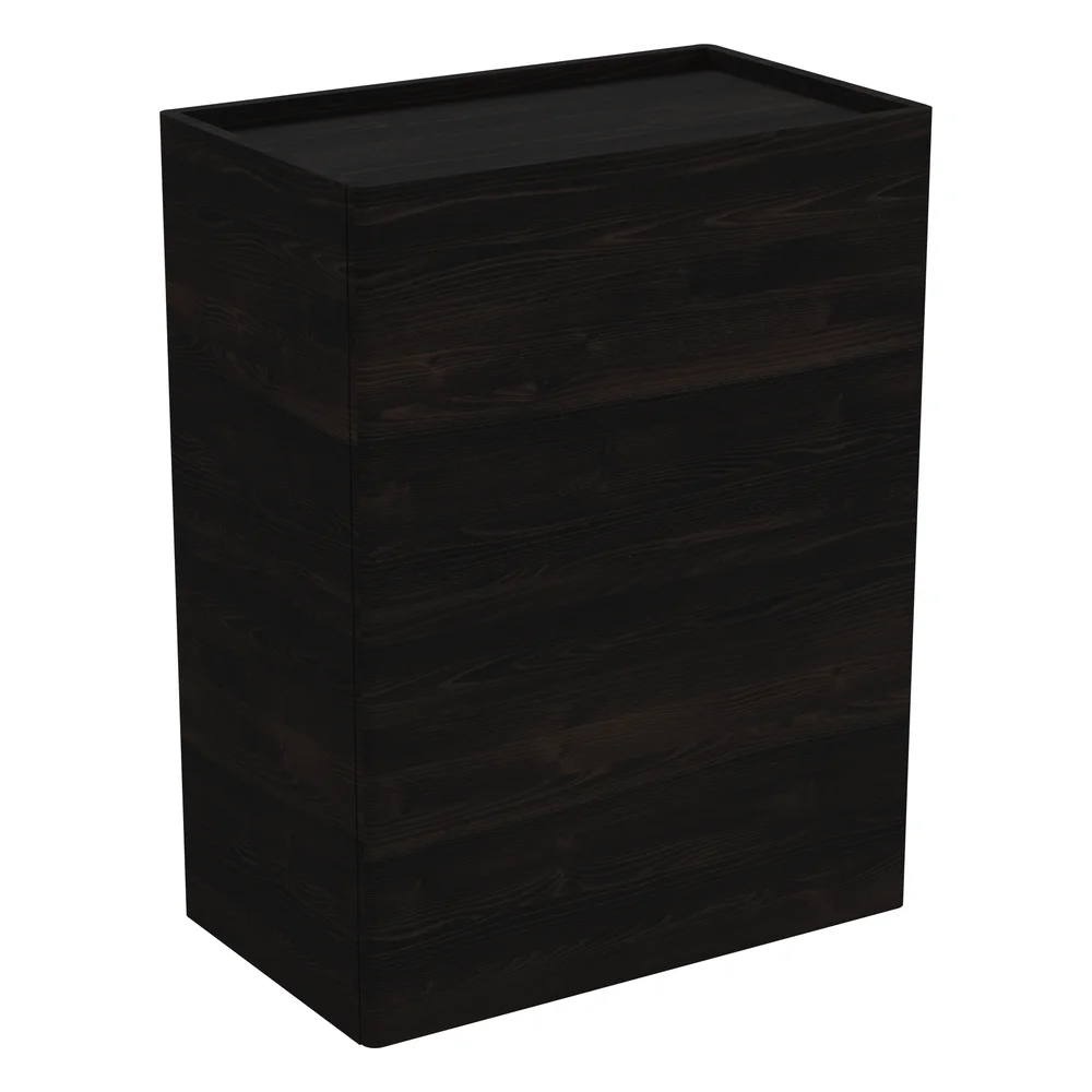 Vitra Equal 45 Cm Karaağaç Sol Kapaklı Yan Ünite
