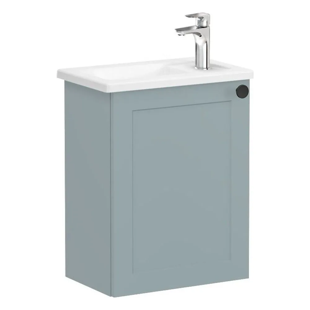 Vitra Root Classic 45 Cm Fiyord Kapaklı Sol Lavabo Dolabı