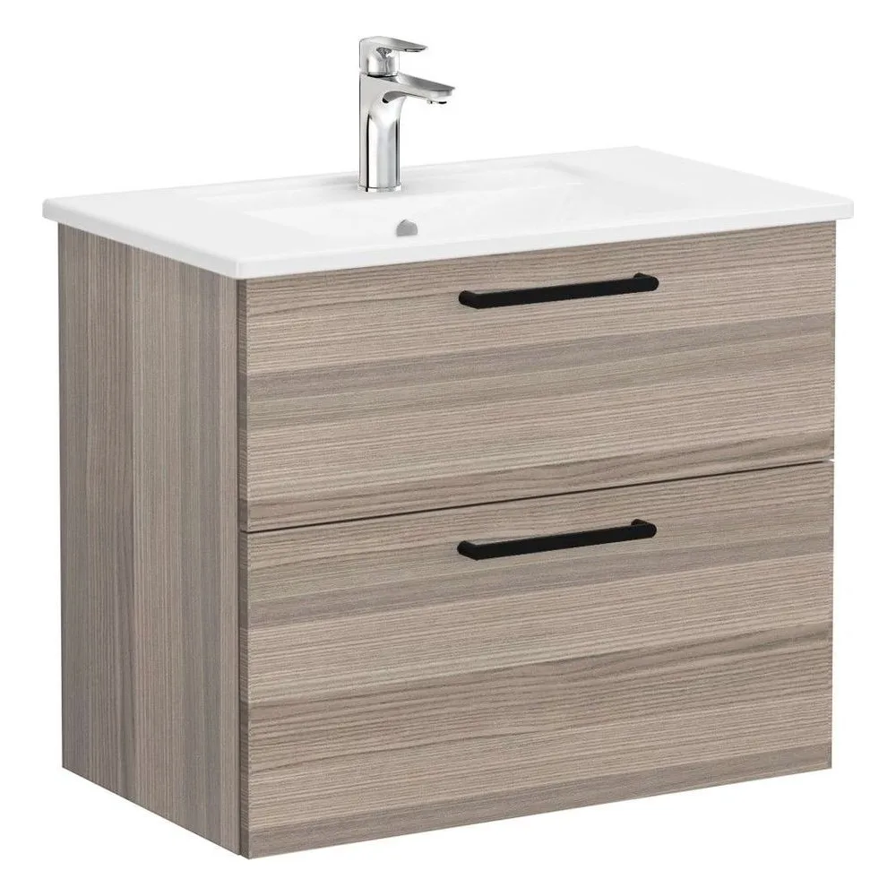 Vitra Root Flat 80 Cm Cordoba 2 Çekmeceli Lavabo Dolabı