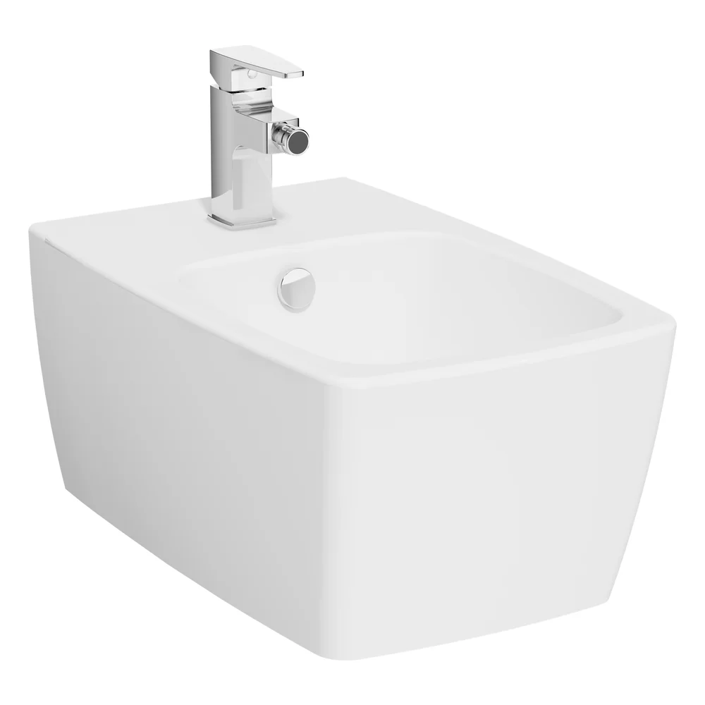 Vitra Metropole 56 Cm Mat Beyaz Asma Bide 2