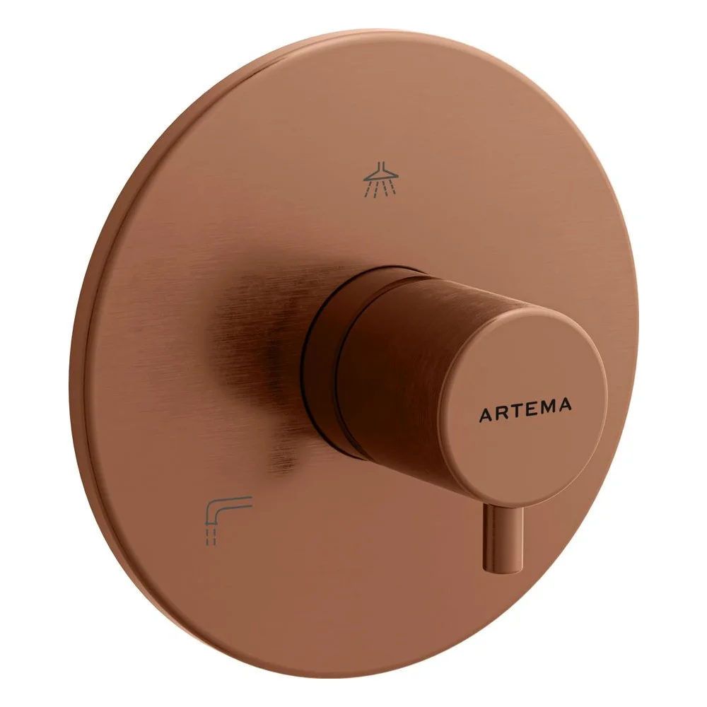 Artema V-Box Root Round Fırçalı Bakır Ankastre Yönlendirici