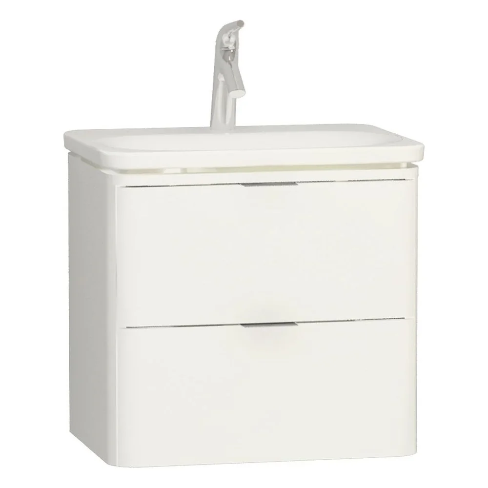 Vitra Nest Trendy 60 Cm Beyaz 2 Çekmeceli Lavabo Dolabı