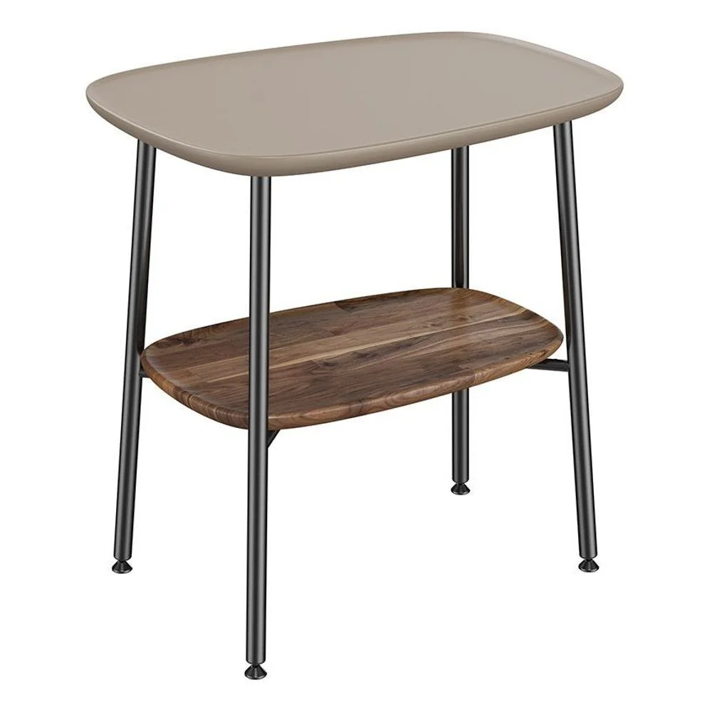 Vitra Plural 55 Cm Koyu Meşe Mat Vizon Seramik Yan Ünite