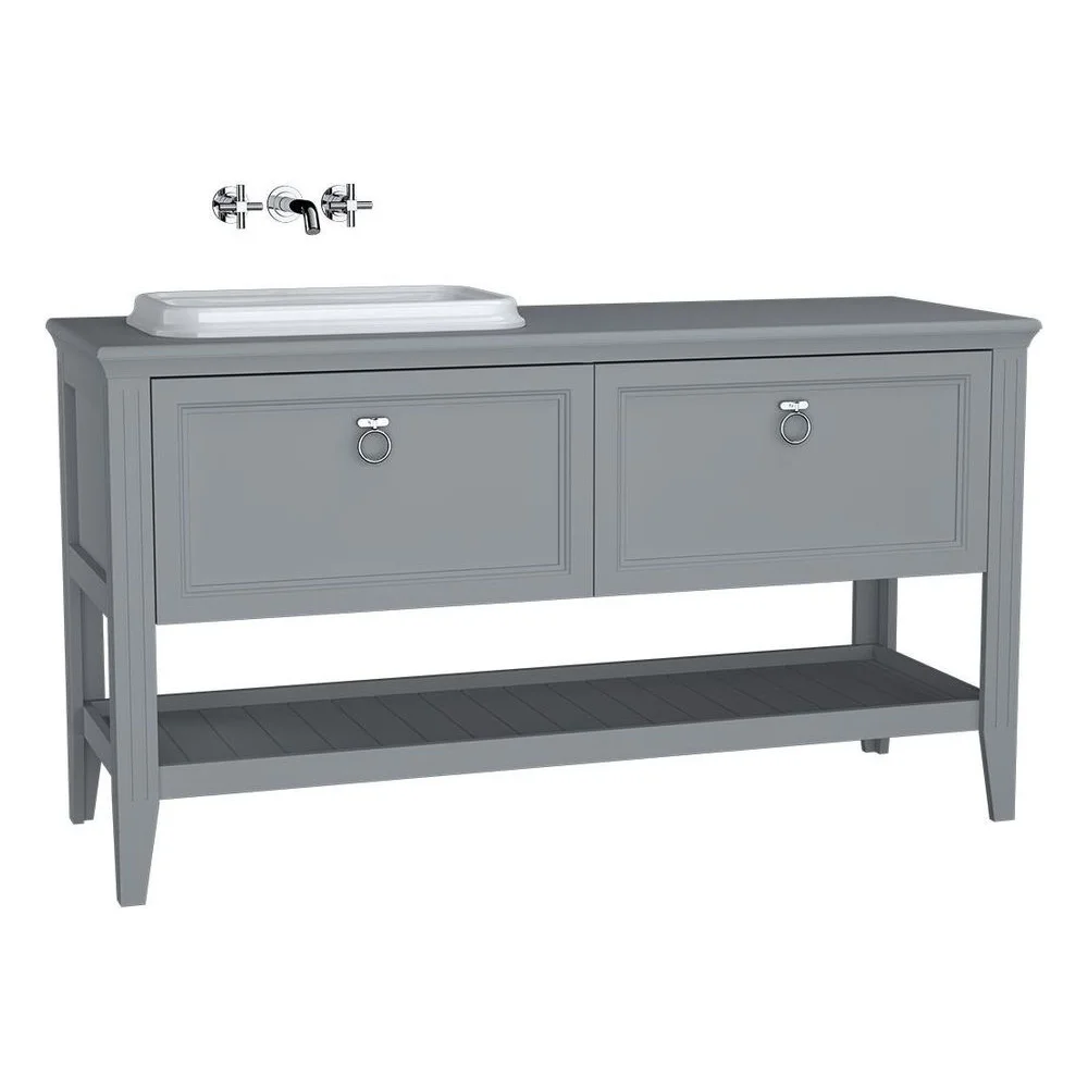 Vitra Valarte 150 Cm Gri Sol Lavabo Dolabı