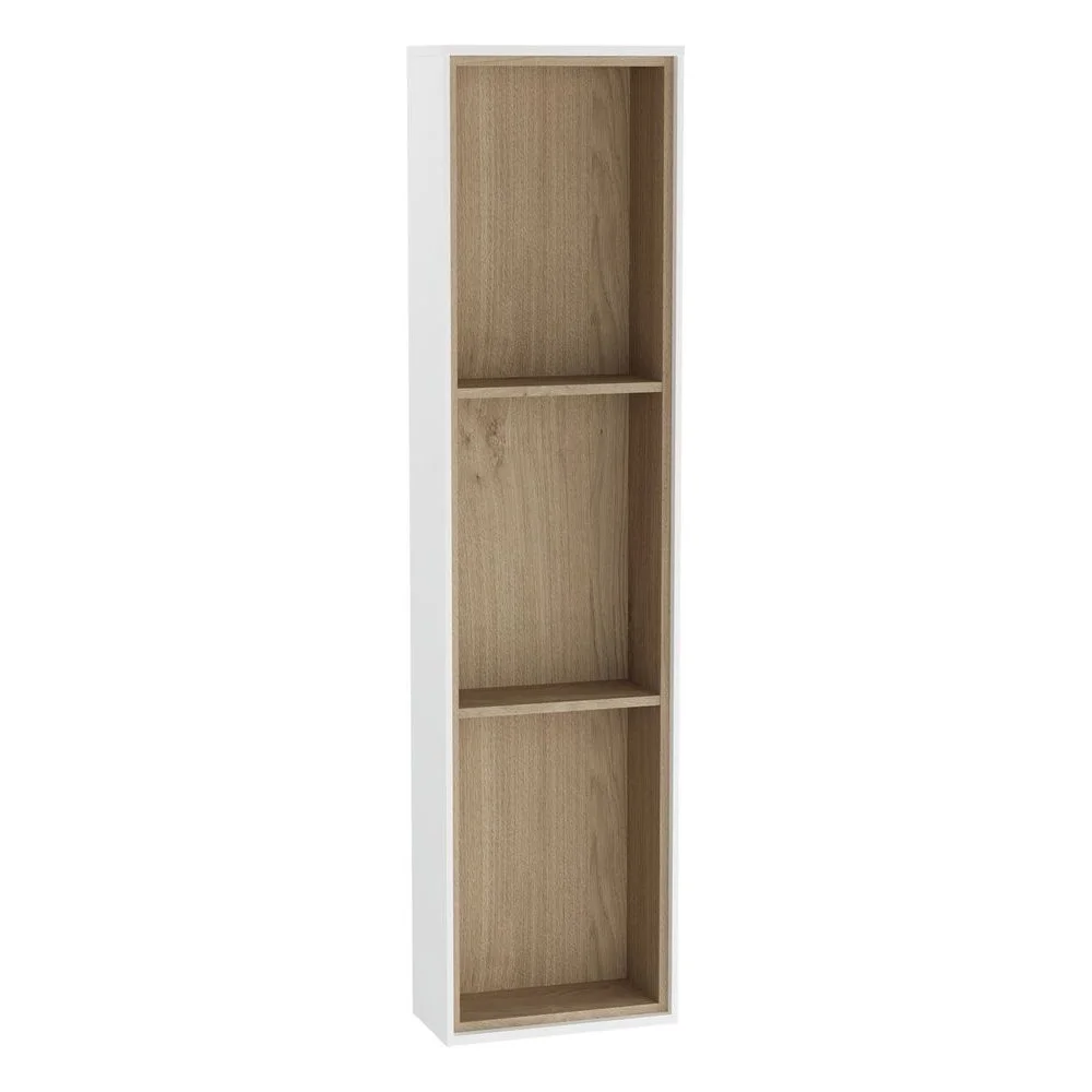 Vitra Voyage 30 Cm Beyaz Meşe İki Raflı Duvar Rafı