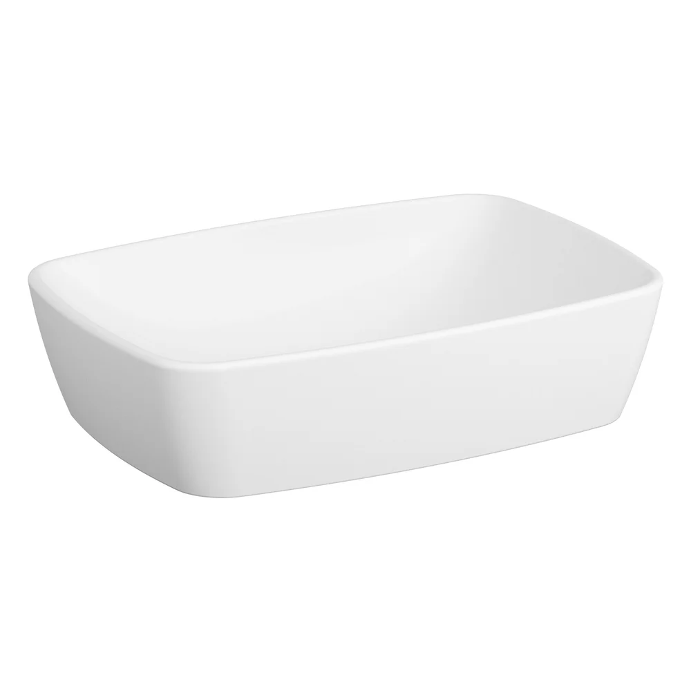 Vitra Shift 55x38 Cm Dikdörtgen Beyaz Çanak Lavabo