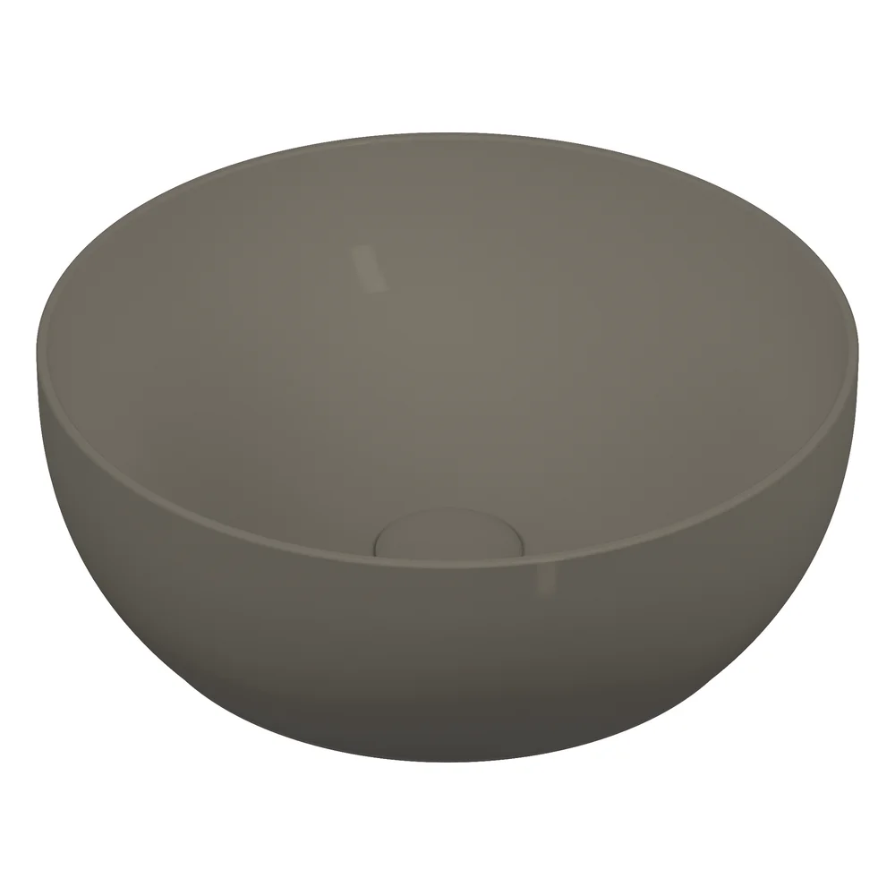 Vitra Outline 40x40 Cm Yuvarlak Mat Vizon Çanak Lavabo