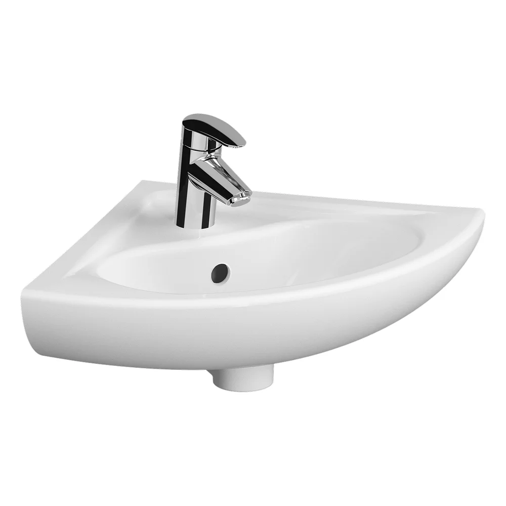 Vitra Arkitekt 40 Cm Beyaz Köşe Lavabo